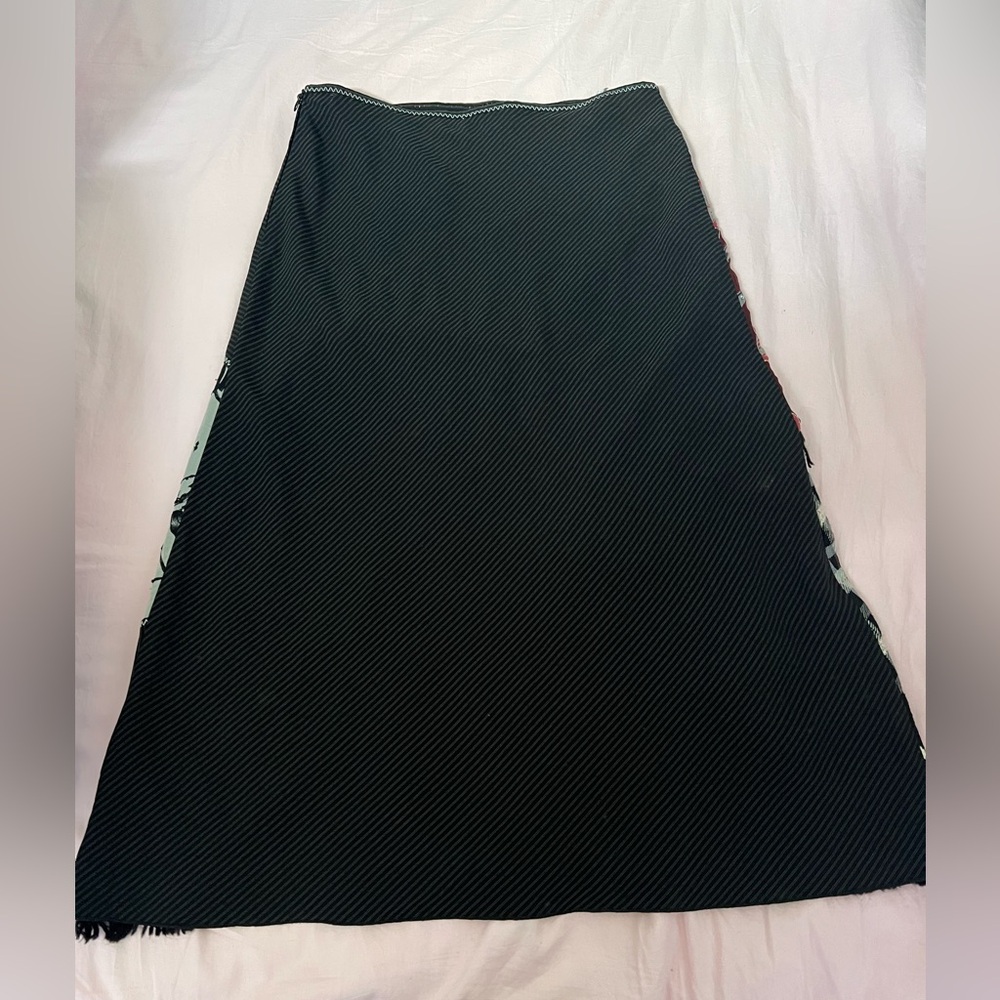 Vintage Y2K Fairycore Floral Patchwork Midi Skirt - Picture 5 of 6